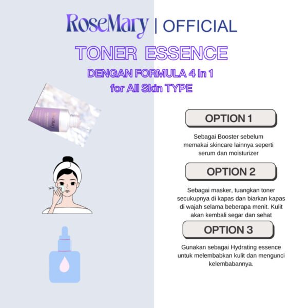 ROSEMARY AHA Ceramide Essence Toner 100 ml | Brightening Toner | Soothing Toner | Barrier toner | Exfoliating toner toner badan face mist hydrating AHA Toner - Image 8