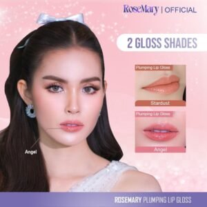 ROSEMARY Plumping Lip Gloss Angel | Hydrating Plumping Gloss Lip Gloss Moisturizing Lipgloss Filler